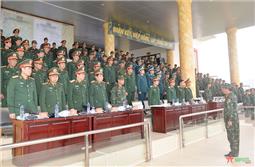 Thượng tướng Nguyễn Tân Cương kiểm tra công tác chuẩn bị diễn tập của Quân đoàn 12